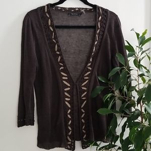 🌿Nic+Zoe▪︎linen cardigan • sz S